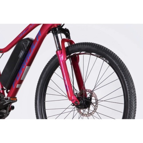 Електровелосипед Formula 27.5" eALPINA DD FR рама-17" 36B 12.5А*г 500Вт 2026 рожево-синій (ELB-FR-27.5-046)