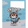 Зошит Школярик Star Cartoons 12 аркушів клітинка (012-3529K)