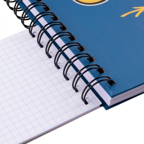 Блокнот Yes 2 в 1 В5 В7 80 арк 20 арк подвійна спіраль Melt Smile клітинка (151842)