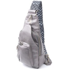 Сумка Vintage З екошкіри Сіра (22777)