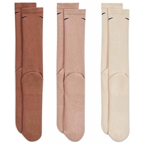 Шкарпетки Nike U NK EVERYDAY PLUS CUSH CREW SX6888-914 42-46 3 пари Бежевий/Коричневий (195244785964)