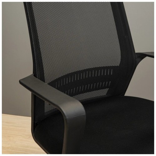 Офісне крісло Richman Фрайдей Хром М-1 (Tilt) Сітка чорна (R00000056028)