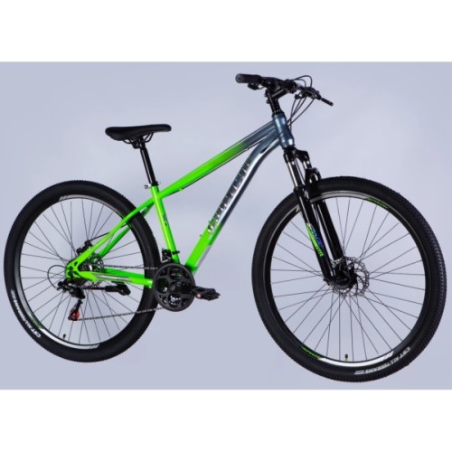 Велосипед Space 29" MARS DD FR рама-16" ST 2026 зелено-сріблястий (OPS-SP-29-152)