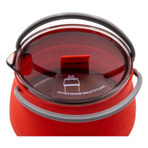 Чайник туристичний Tramp Silicon 1 л Terracota (TRC-125-terracota)