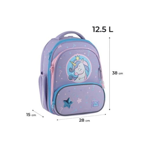 Портфель GoPack Education 597M-3 Fairytale Unicorn (GO25-597M-3)