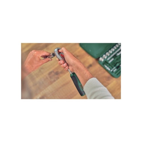 Набір інструментів Bosch з бітами та тріскачками, 1/2", 25 шт. (1.600.A02.Z9G)