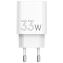 Зарядний пристрій Sigma 1xUSB-C PD33W + 1xUSB QC3.0 GaN X-power PS33-01 white (4827798527719)
