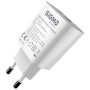 Зарядний пристрій Sigma 1xUSB-C PD33W + 1xUSB QC3.0 GaN X-power PS33-01 white (4827798527719)