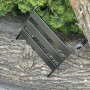 Полиця для мангалу Metalzavod Зевс на 12 шампурів, бічна, металева (PLK-MDD12)
