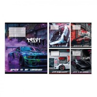 Зошит Yes Drift А5 24 аркуша клітинка (768884)