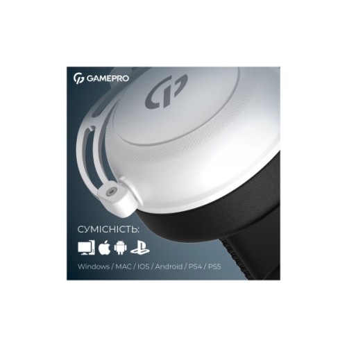 Навушники GamePro Asgard Skald Origin White (HS850W)