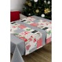 Скатертина Прованс Merry Christmas сіра 220x132 см (4823093451575)