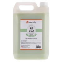 Шампунь для тварин Dezynadog 1St Aid Medicated для лікування сухої пошкодженої шерсті, полегшення свербежу і лущення 5 л (5052372014845)