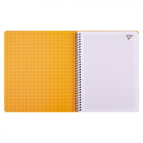 Блокнот Yes А5 50 арк cпіраль Sticky mood клітинка (151856)