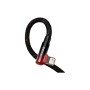 Дата кабель USB 2.0 AM to Lightning 1.0m 2.4A 90° corner black/red Baseus (CAVP000020)