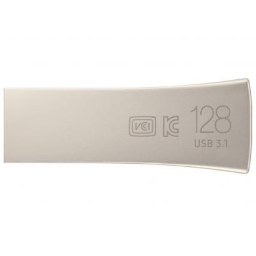 USB флеш накопичувач Samsung 128GB Bar Plus Silver USB 3.1 (MUF-128BE3/APC)