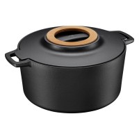 Каструля Fiskars Norden чавунна 6 л чорна (1026566)