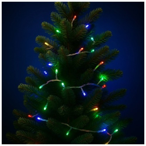 Гірлянда ColorWay LED 100 10м (8 функцій) різнокольорова (прозорий кабель) USB (CW-G-100L10UTMC)