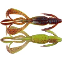 Силікон рибальський Keitech Crazy Flapper 3.6" (7 шт/уп) кea15 grape chart red flk (1551.11.93)