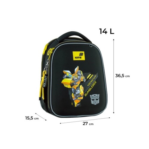 Портфель Kite Education каркасний 555 Transformers (TF26-555S)