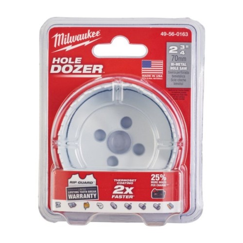 Коронка Milwaukee Bi-Metal 70мм (49560163)