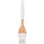 Пензлик кулінарний ARDESTO Tasty Baking, 22.3см, силікон, дерево, сірий світлий (AR1561G)
