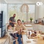 Стілець для годування Kinderkraft Dinnly Grey (5902533926558)