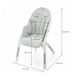 Стілець для годування Kinderkraft Dinnly Grey (5902533926558)
