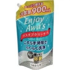 Піна для чищення ванн Rocket Soap Foaming Bathtub Cleansing З іонами срібла Змінний блок 900 мл (4903367093608) Піна для чищення ванн Rocket Soap Foaming Bathtub Cleansing З іонами срібла Змінний блок 900 мл (4903367093608)