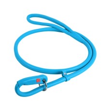 Повідець для собак WAUDOG "GLAMOUR" круглий Ш 13 мм, Д 183 см блакитний (34482)