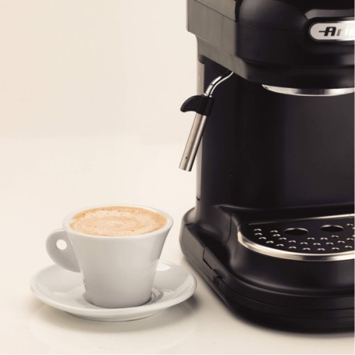 Ріжкова кавоварка еспресо Ariete 1318 Espresso Moderna Black (00M131802AR0)