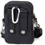 Сумка Vintage На пояс нейлон Чорна (20645)