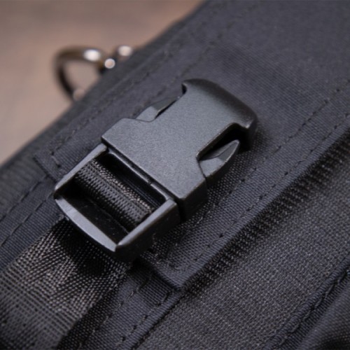 Сумка Vintage На пояс нейлон Чорна (20645)