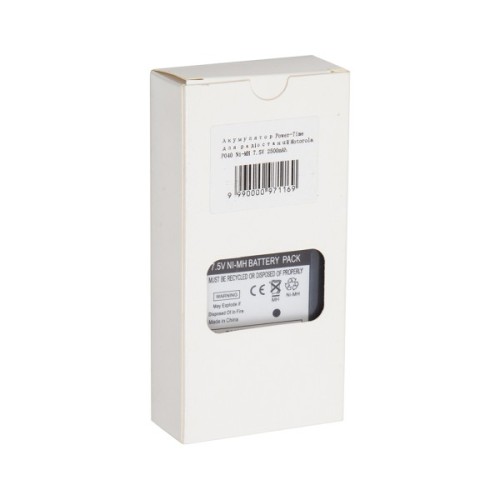 Акумуляторна батарея Motorola P040 Ni-MH 7.5V 2500mAh Power-Time (PTM-308)