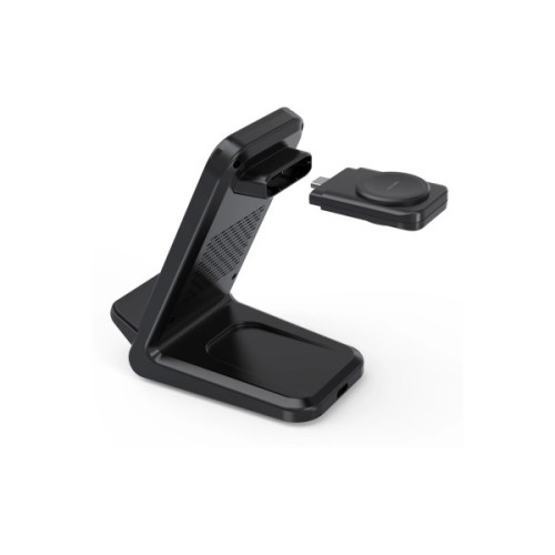 Зарядний пристрій Choetech Wireless 3-in-1 15W black (T608-F)
