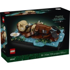 Конструктор LEGO Ideas Пливучі морські видри (21366)