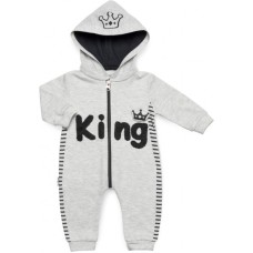 Чоловічок дитячий Miniworld на блискавці (16125-74B-gray)