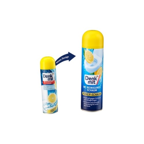 Засіб для чищення унітазу DenkMit Reinigungsschaum Zitrone Пінний з ароматом лимону 500 мл (4066447790023)