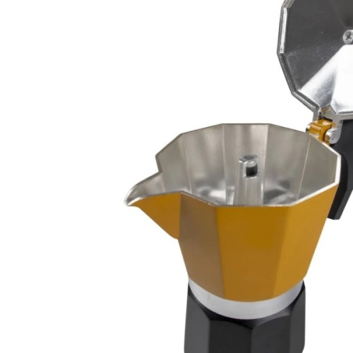 Гейзерна кавоварка Bo-Camp Hudson 6-cups Yellow/Black (2200522)