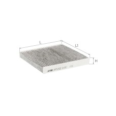 Фільтр салону ALPHA FILTER AF5152a