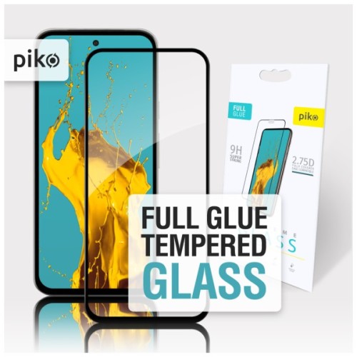 Скло захисне Piko Full Glue ESD Google Pixel 8a Black (1283126625350)
