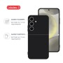 Чохол до мобільного телефона Intaleo SoftShell Samsung Galaxy S24 Black (1283126590450)