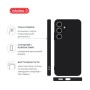Чохол до мобільного телефона Intaleo SoftShell Samsung Galaxy S24 Black (1283126590450)
