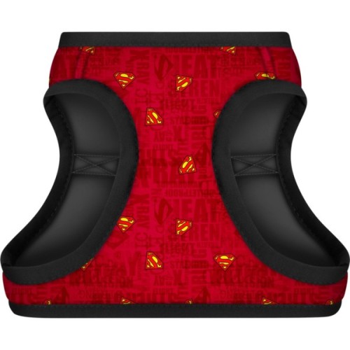 Шлея для собак WAUDOG Clothes з QR паспортом "Супермен червоний" XS1 (1001-4007)