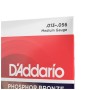 Струни для гітари D'Addario Phosphor Bronze Medium (13-56) (EJ17)