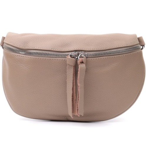 Сумка Vintage Шкіряна жіноча через плече з міні гаманцем Бежева (22663)