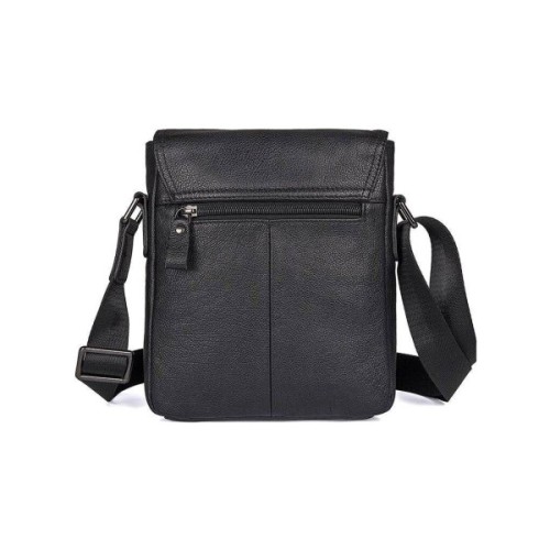 Сумка Vintage З натуральної шкіри Чорна (14545)