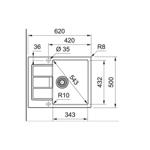 Мийка кухонна Franke 143.0671.742