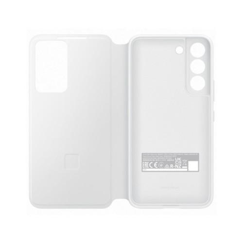 Чохол до мобільного телефона Samsung Smart Clear View Cover Galaxy S22 White (EF-ZS901CWEGRU)