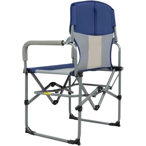 Крісло складане KingCamp ASH Navy/Beige (KC3824_NAVY/MEDIUMGREY)